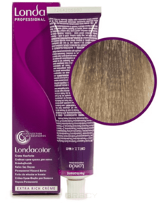 Domix, Краска Лонда Профессионал Колор для волос Londa Professional Color (палитра 133 цвета), 60 мл 9/16 очень светлый блонд пепельно-фиолетовый