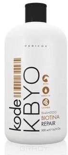 Periche, Kode Шампунь восстанавливающий с биотином Kbyo Shampoo Repair, 1000 мл