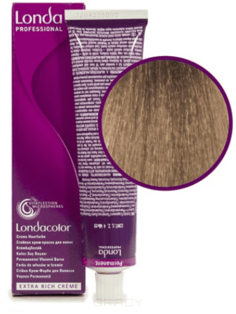 Domix, Краска Лонда Профессионал Колор для волос Londa Professional Color (палитра 133 цвета), 60 мл 9/96 очень светлый блонд сандрэ фиолетовый
