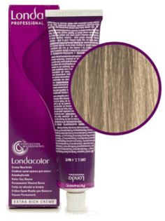 Domix, Краска Лонда Профессионал Колор для волос Londa Professional Color (палитра 133 цвета), 60 мл 10/16 яркий блонд пепельно-фиолетовый