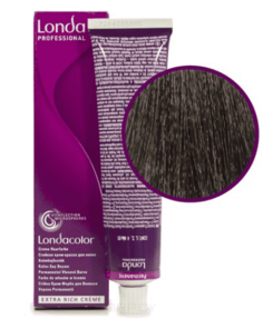 Domix, Краска Лонда Профессионал Колор для волос Londa Professional Color (палитра 133 цвета), 60 мл 5/1 светлый шатен пепельный