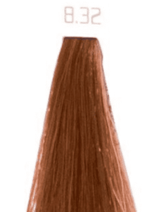 Domix, Hair Light Краска для волос Natural Crema Colorante Хайрлайт, 100 мл (палитра 98 цветов) 8.32 светло-русый бежевый