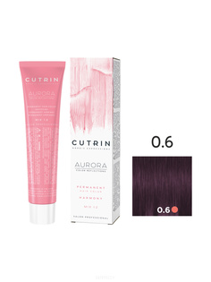 Domix, Кутрин краска для волос Aurora Аврора (SCC-Reflection) (палитра 97 оттенков), 60 мл 0.6 Лиловый вереск Cutrin