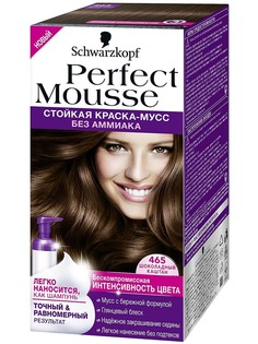 Domix, Краска тоник для волос Perfect Mousse, 35 мл (24 оттенка) 465 Шоколадный Каштан Schwarzkopf Professional