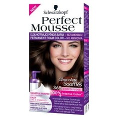 Domix, Краска тоник для волос Perfect Mousse, 35 мл (24 оттенка) 365 Темный шоколад Schwarzkopf Professional