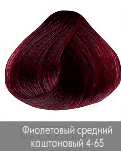 Nirvel, Краска для волос ArtX (палитра 129 цветов), 60 мл 4-65 Фиолетовый каштановый