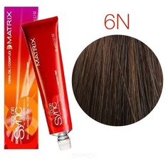 Domix, Color Sync Краска для волос Матрикс Колор Синк (палитра 85 оттенков), 90 мл 6N темный блондин Matrix