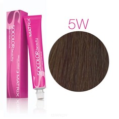 Domix, Крем краска для волос SoColor.Beauty, 90 мл (палитра 141 оттенок) SOCOLOR.beauty 5W теплый светлый шатен Matrix