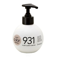 Domix, Крем-краска для волос 3 в 1 Nutri Color Creme, (52 оттенка) 931 Светлый бежевый Revlon