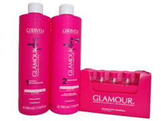 Glamour Plus Набор для цистеирования волос Кадевью Гламур Плюс, 500/500/10х15 мл Cadiveu Professional