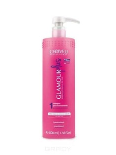 Cadiveu Professional, Glamour Plus Шампунь для глубокой очистки Кадевью Гламур Плюс Pre Restructuring Shampoo, 500 мл