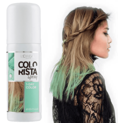 Domix, Краска спрей в баллончиках на 1 день Colorista Spray 1-Day, 75 мл (7 оттенков) 3 мятный L'Oreal