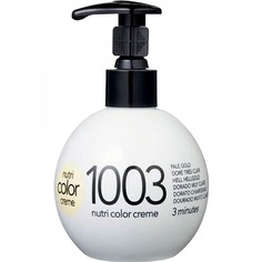 Domix, Крем-краска для волос 3 в 1 Nutri Color Creme, (52 оттенка) 1003 Очень светлый золотой Revlon