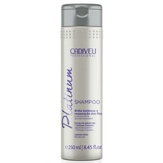 Cadiveu Professional, Platinum Шампунь для блондинок от желтизны Кадевью Home Shampoo, 250 мл
