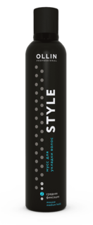 Domix, Мусс для волос средней фиксации Mousse Medium Hold, 250 мл Ollin Professional