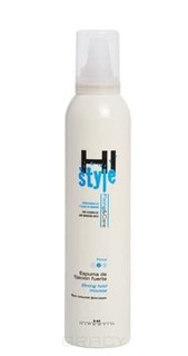 Domix, Мусс сильной фиксации, без спирта Hi Style Strong Mousse No Alhocol Ипертин, 250 мл Hipertin