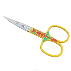 Domix, Ножницы для ногтей, дизайнерская ручка, изогнутое лезвие, 1105 размер 3.5" 8.9 см Mars