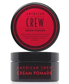 American Crew, Мужская крем-помада с легкой фиксацией и низким уровнем блеска Cream Pomade, 85 гр