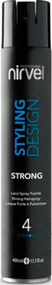 Domix, Лак для волос сильной фиксации (4 степень фиксации) STRONG, 400 мл Nirvel