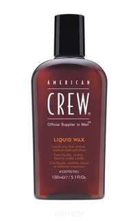 Domix, Жидкий воск мужской для волос Liquid Wax, 150 мл American Crew