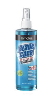 Andis, Жидкость для промывки ножей Blade Care Plus, 1 case 16.5 oz. bottles (12 pcs. TL), 12590