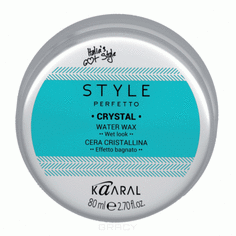 Kaaral, Воск для волос с блеском STYLE PERFETTO CRYSTAL WATER WAX, 80 мл