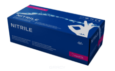 MediOk, Перчатки нитриловые н/о Nitrile розовые, 50 пар/уп, 3,5 гр (2 размера)