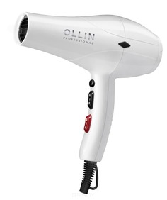 OLLIN, Профессиональный фен для волос OL-7130, белый