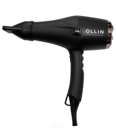 OLLIN, Профессиональный фен для волос OL-7107, черный