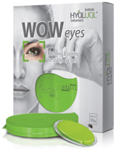 Hyalual, WOW Eyes Маска патчи для глаз Гиалуаль, 16 гр.