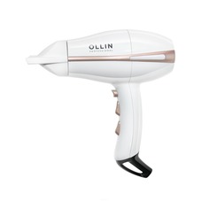 OLLIN, Профессиональный фен для волос OL-7132, белый