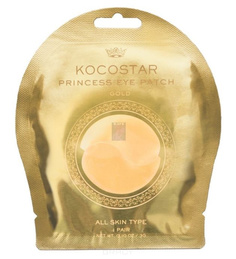 Domix, Гидрогелевые патчи для глаз золотые Princess Eye Patch Gold, 60 патчей/30 пар, 180 г Kocostar
