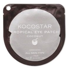 Domix, Гидрогелевые патчи для глаз Тропические фрукты Кокос Tropical Eye Patch Coconut, 60 патчей/30 пар, 180 гр Kocostar