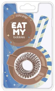 Eat My Bobbles, Резинки для волос в цвете "Леденец с колой", 3 шт