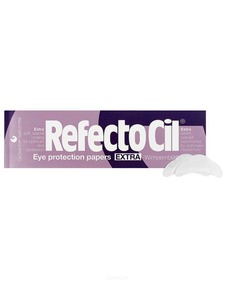 RefectoCil, Салфетки под ресницы Extra, непромокаемые, покрытые пленкой, 80 шт