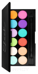 Domix, Тени для век в палетке Eyeshadow Palette I-Divine, 12 тонов (13 видов) тон Snapshot 732 Sleek Make Up