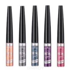 Domix, Подводка для глаз и губ Metal Art Lip & Eye Liner, 3.5 мл (3 тона), №03, медный Essence