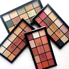 Domix, Палетка теней для век Re-loaded Palette, 15 оттенков (6 вариантов) Newtrals 2 Make Up Revolution