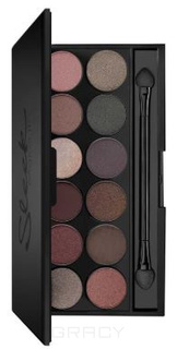 Domix, Тени для век в палетке Eyeshadow Palette I-Divine, 12 тонов (13 видов) тон Goodnight Sweetheart Sleek Make Up