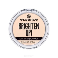 Domix, Пудра компактная Brighten up! Banana Powder, тон 10, 9 гр Essence