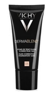 Domix, Корректирующий тональный флюид Dermablend, 30 мл (3 тона), 30 мл, Тон 20 ваниль Vichy