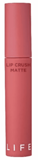 Domix, Life Color Lip Crush Matte Матовая помада Ит Скин, 5 г (15 оттенков) 02 Dont Judge Me It's Skin