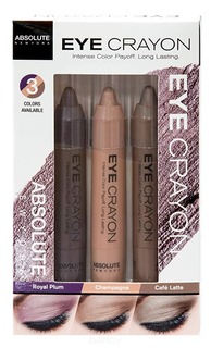 Domix, Набор карандашей для глаз Eye Crayon Set, 3 шт Absolute New York