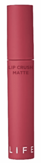 Domix, Life Color Lip Crush Matte Матовая помада Ит Скин, 5 г (15 оттенков) 03 Girls Way It's Skin