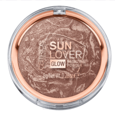 Domix, Пудра компактная бронзирующая Sun Lover Glow Bronzing (010 с эффектом загара) Catrice