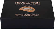 Domix, Набор для макияжа губ Retro Luxe Lip Vault (10) Make Up Revolution