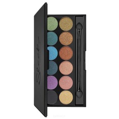 Domix, Тени для век в палетке Eyeshadow Palette I-Divine, 12 тонов (13 видов) тон 594 Sleek Make Up