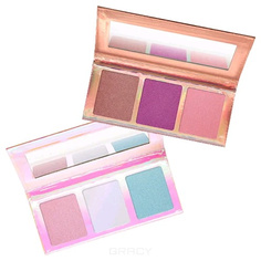 Domix, Палетка хайлайтеров Go For The Glow, 12 гр (2 варианта), №02 темный Essence