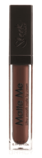 Domix, Блеск для губ Matte Me (17 тонов) Chocolate Meringue 1163 Sleek Make Up