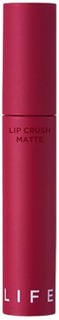 Domix, Life Color Lip Crush Matte Матовая помада Ит Скин, 5 г (15 оттенков) 14 CRUSH MATTE It's Skin